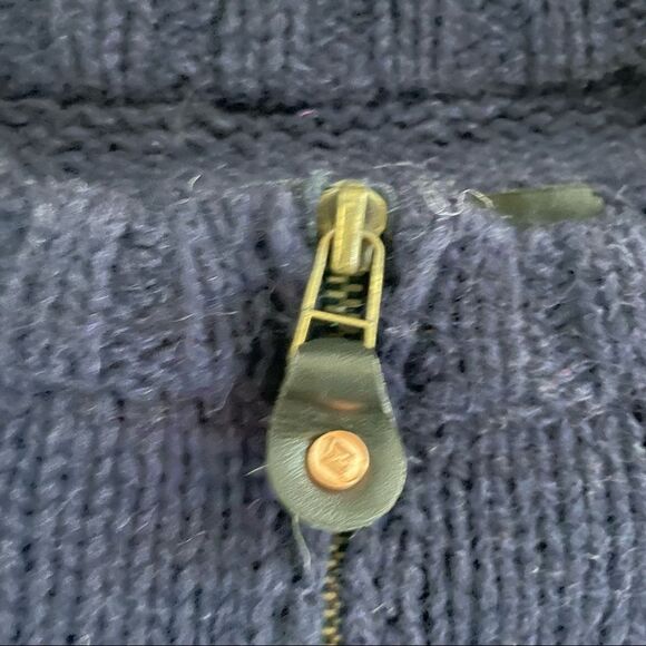 Enyce Wool Blend 1/4 Zip Pullover Sweater Mens XL - Picture 7 of 10